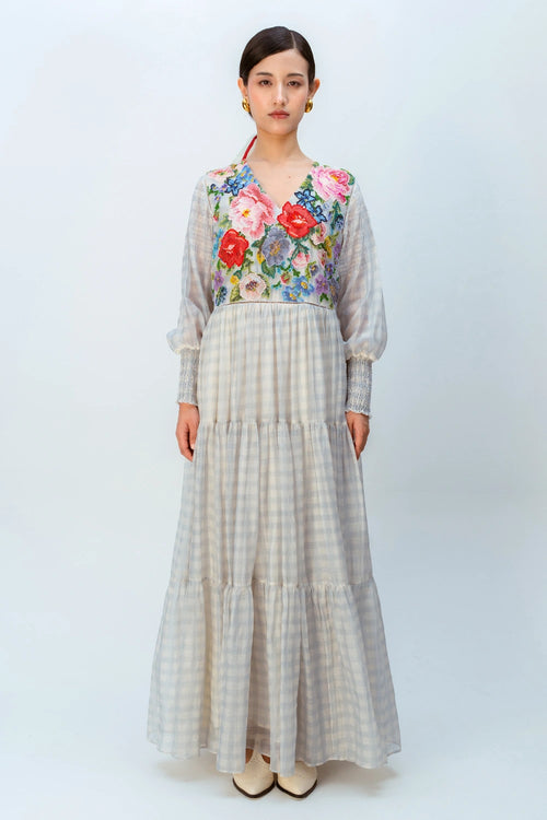 Blue Blooming Dress