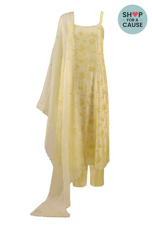 Chand Yellow Kurta Set
