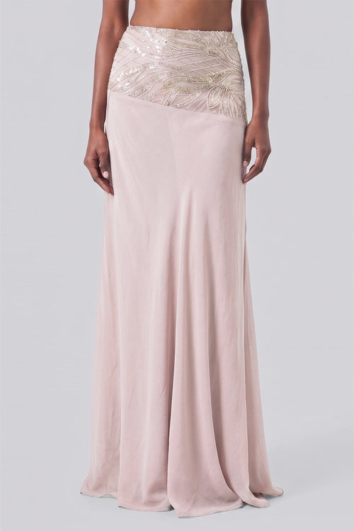 Dusk Embellished Maxi Skirt