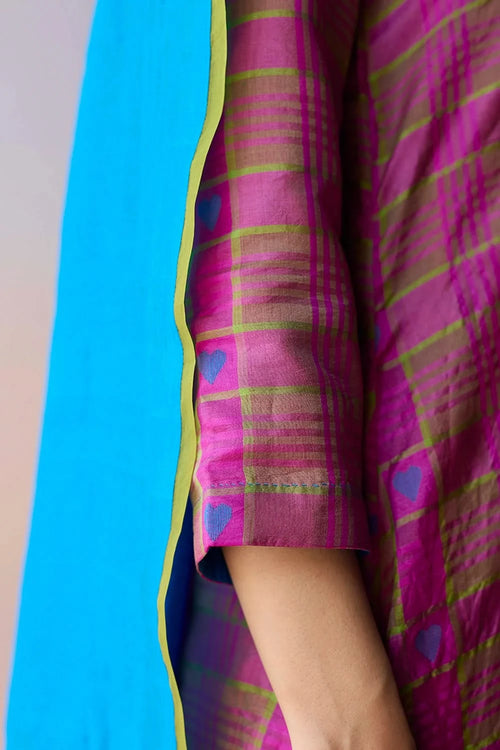 Lightfall Blue Dupatta