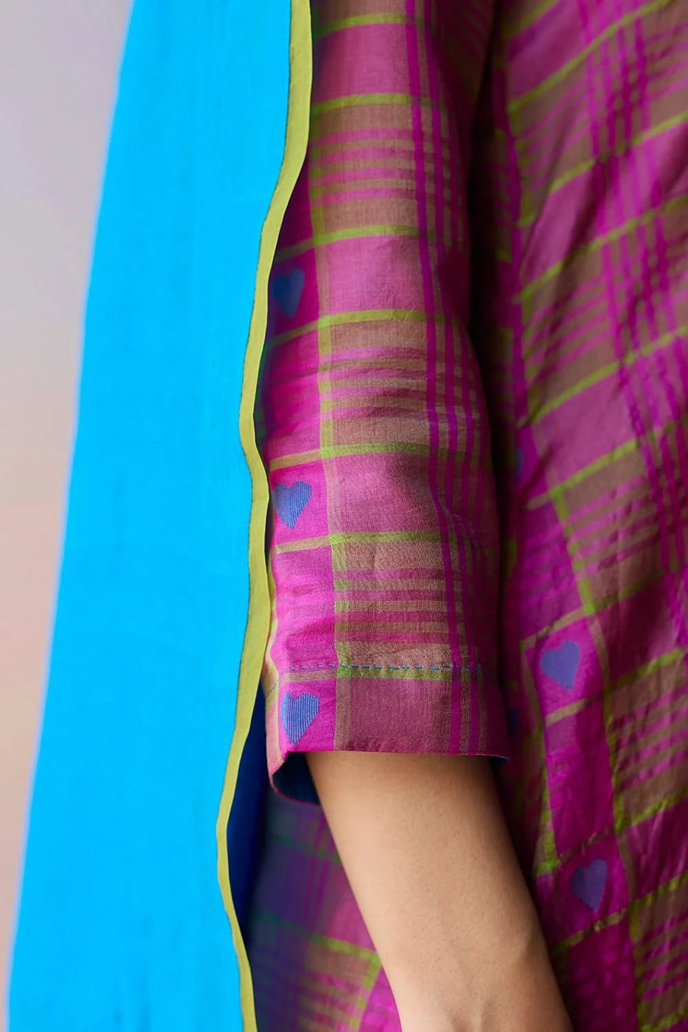 Lightfall Blue Dupatta