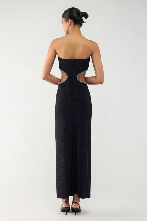 Crystal Cut-Out Gown