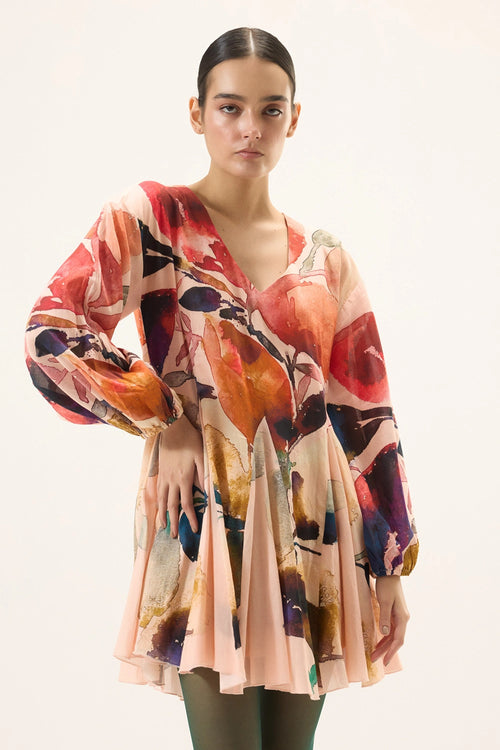 Rose Raspberry Dress