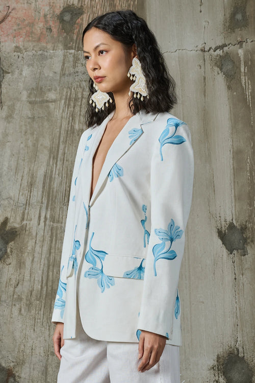 Moonlit Bloom Blazer