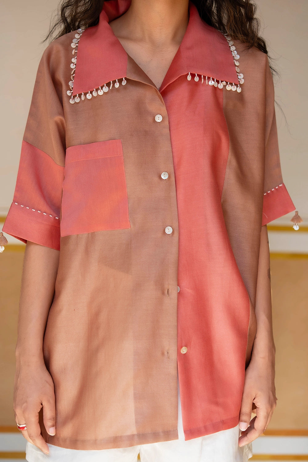 Taupe Pink Tokyo Shirt