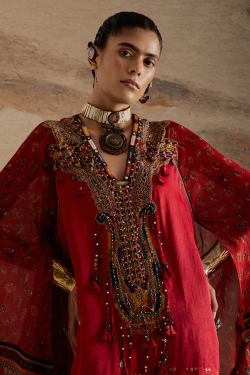 Sindoor Mariyam Kurta Set