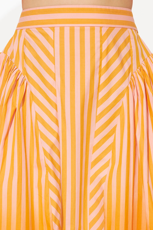 Orange Lyra Skirt