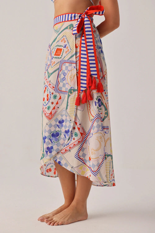 Tarot Isles Nua Pareo Coverup Skirt