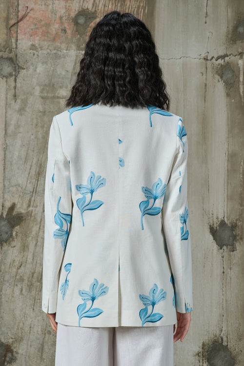 Moonlit Bloom Blazer