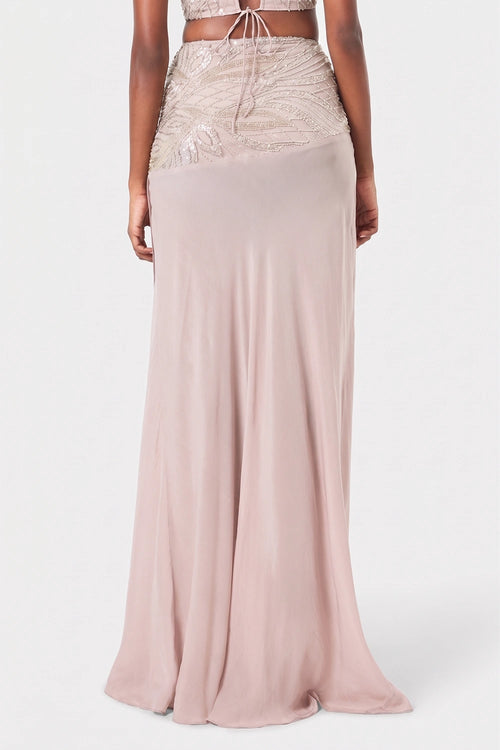 Dusk Embellished Maxi Skirt