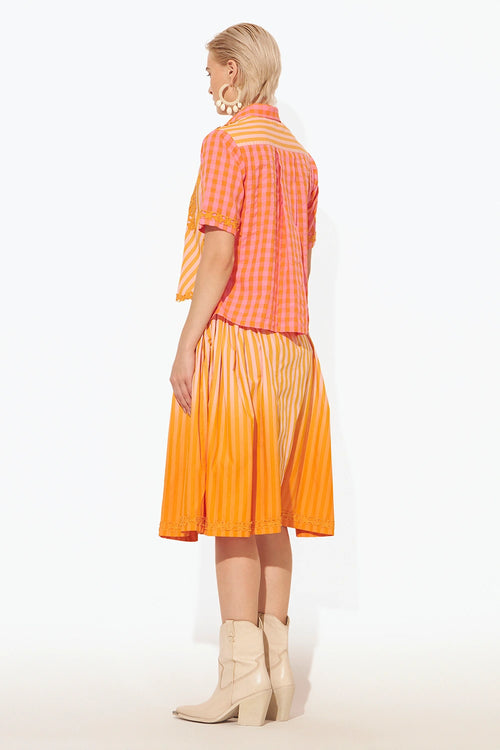 Orange Lyra Skirt
