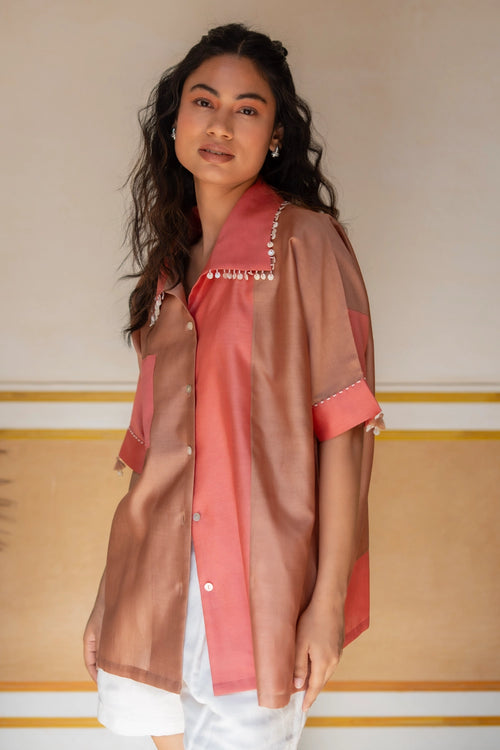 Taupe Pink Tokyo Shirt