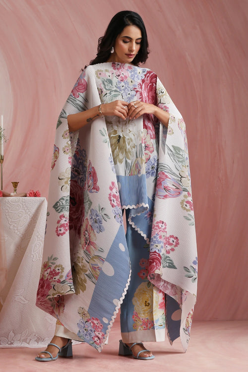 Rose Mahal Cape Set