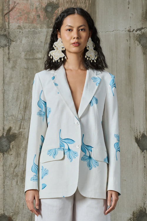 Moonlit Bloom Blazer