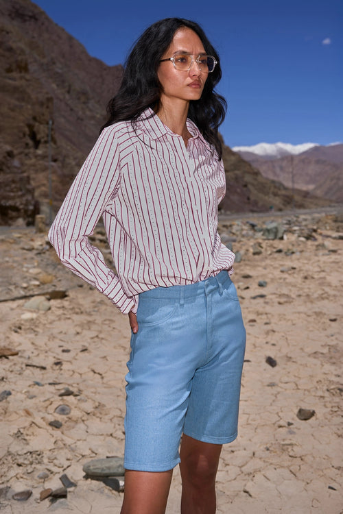 Swarovski Stripe Shirt