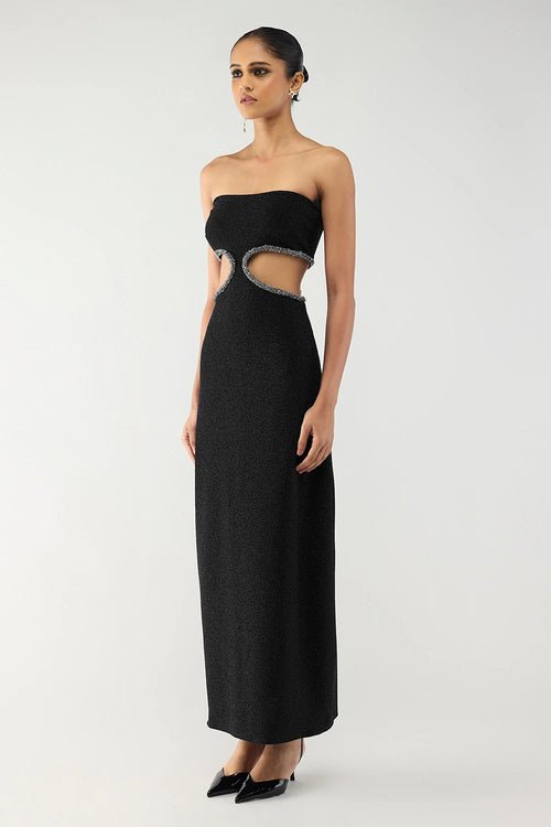 Crystal Cut-Out Gown