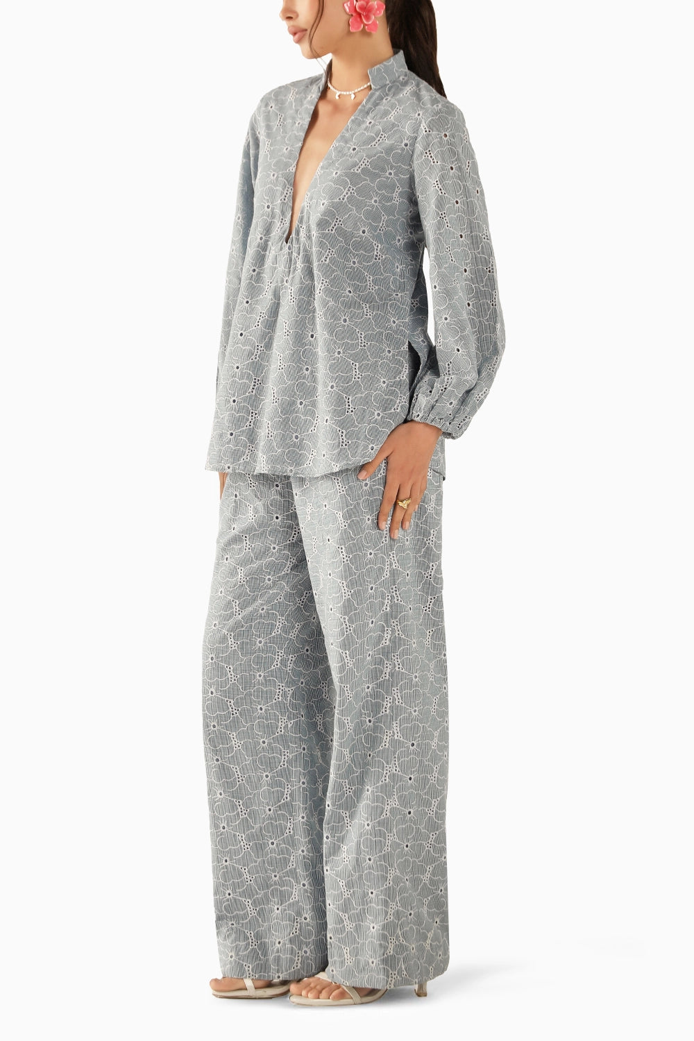 Mia Sky Blue Co-ord Set