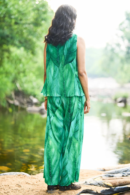 Pleated Print Set
