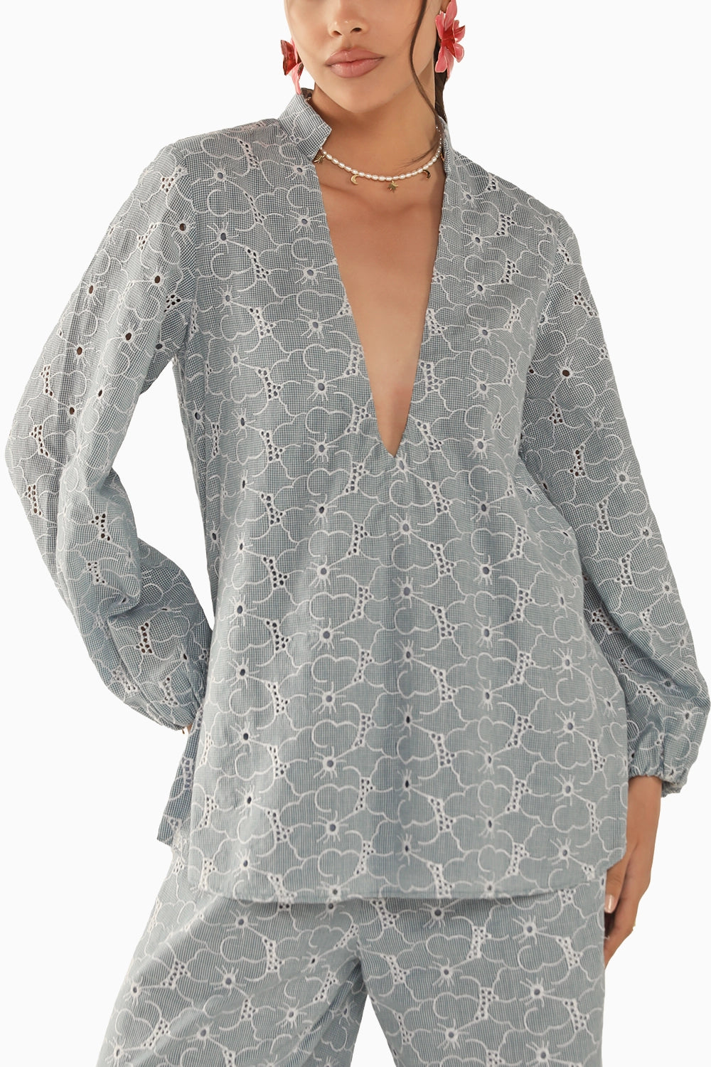 Mia Sky Blue Co-ord Set