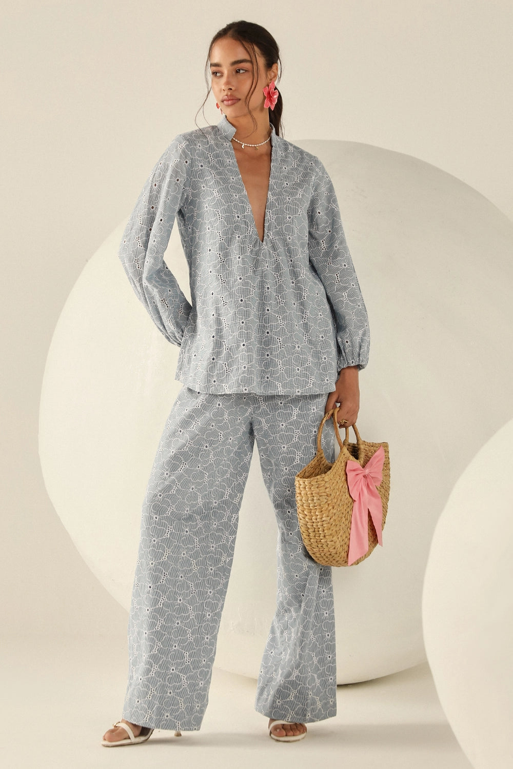 Mia Sky Blue Co-ord Set