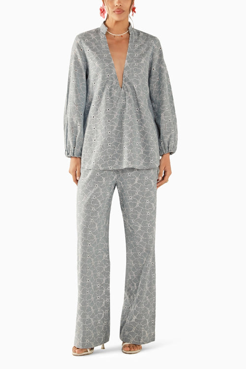 Mia Sky Blue Co-ord Set