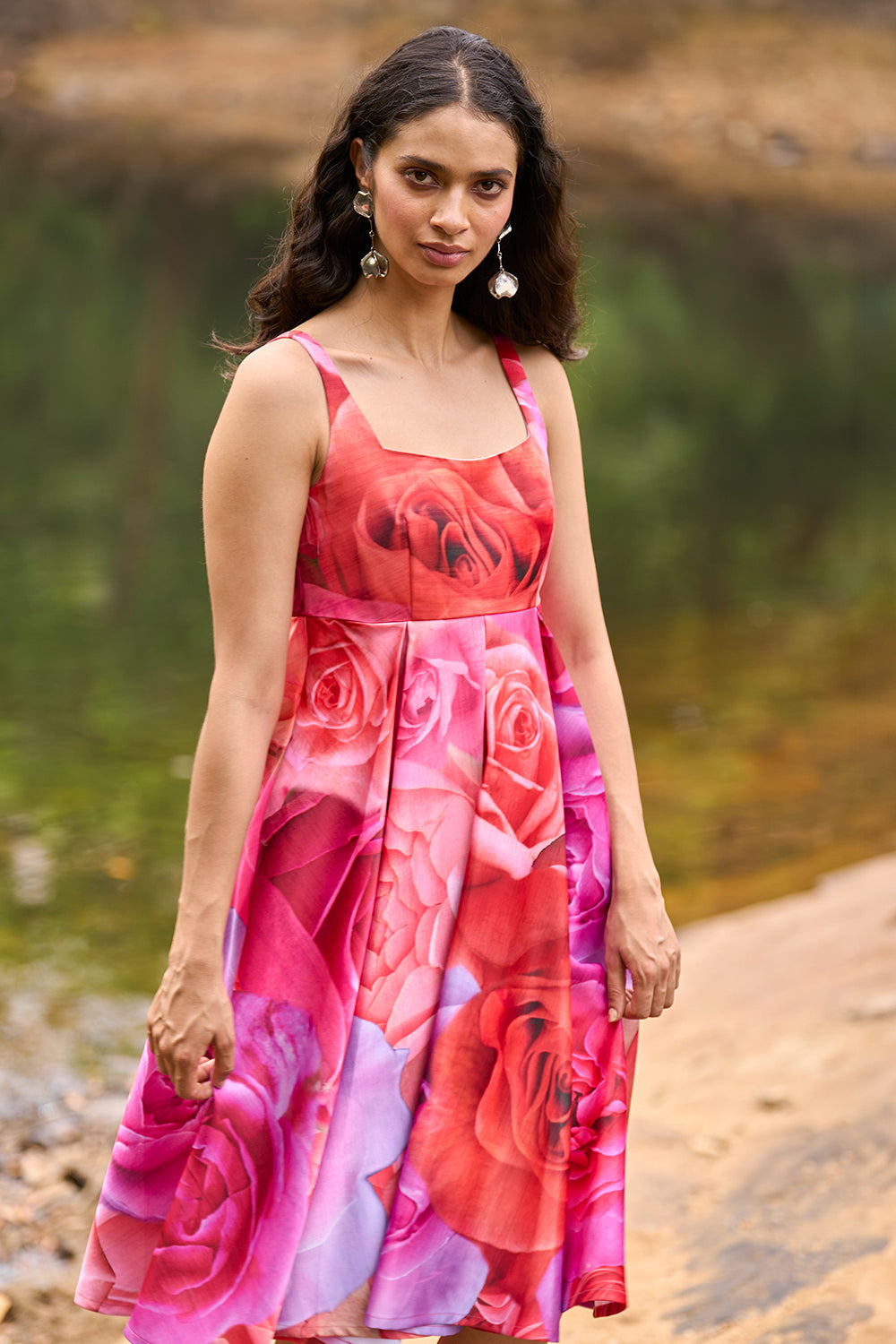 Floral Flare Dress