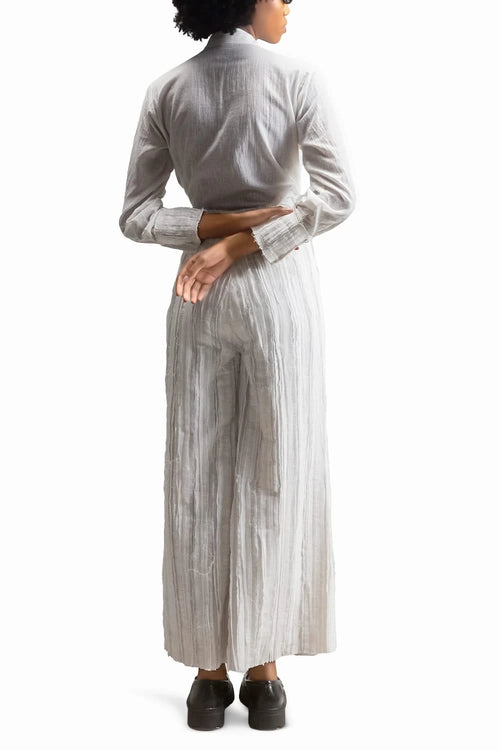 White Wave Co-ord Set