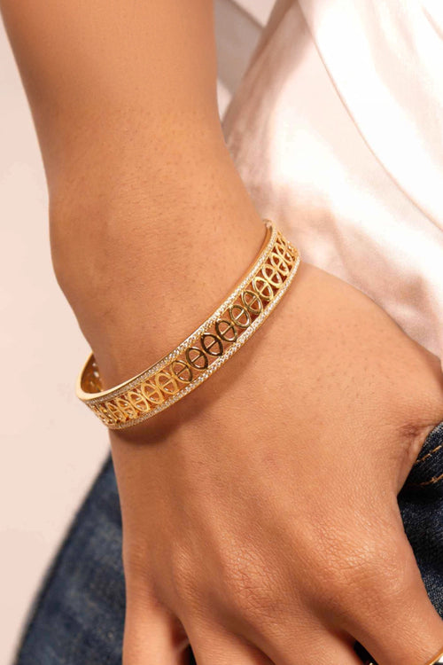 Lattice Luxe Cuff