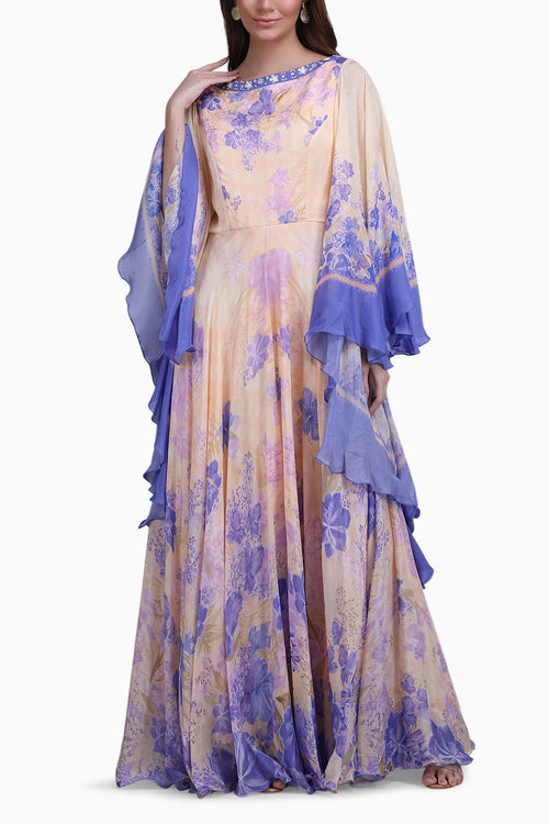 Denser Duo Floral Placement Dress