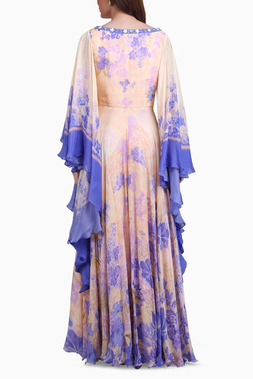 Denser Duo Floral Placement Dress