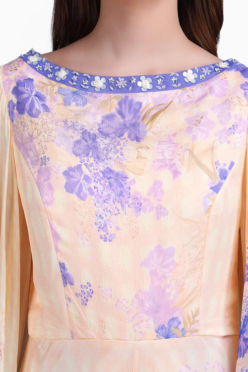 Denser Duo Floral Placement Dress