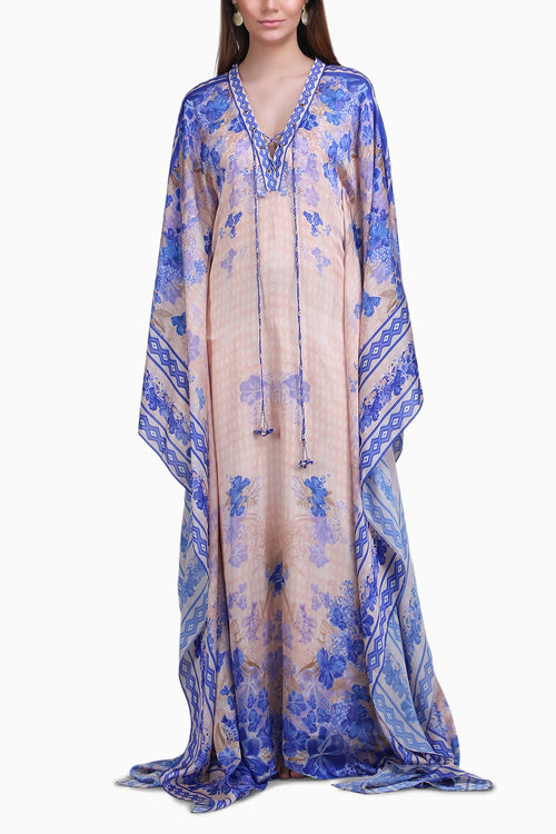 Denser Duo Floral Classisc Kaftan