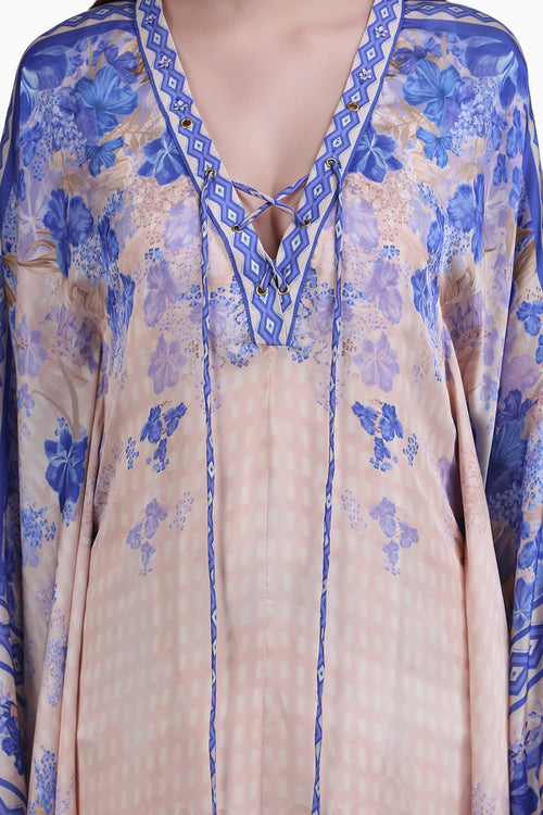 Denser Duo Floral Classisc Kaftan
