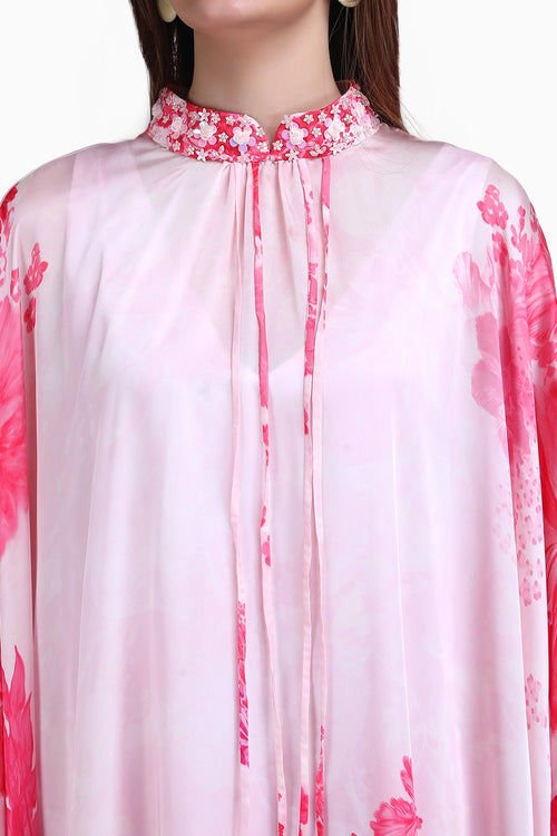 Blush Pink  Placement Kaftan