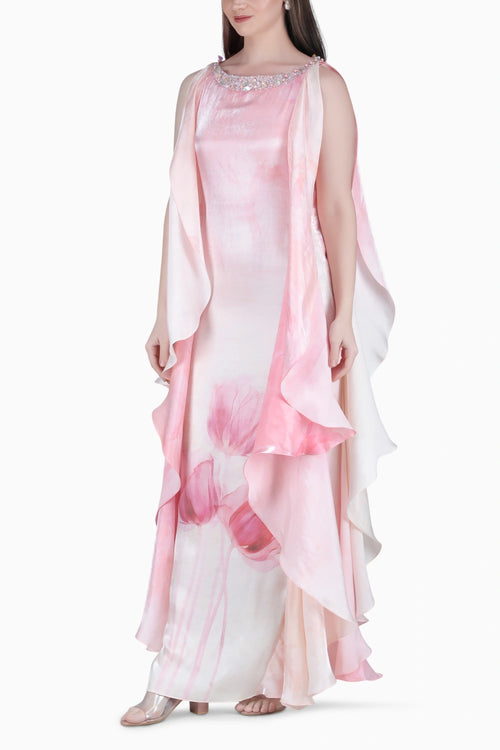 Tulip Layered Flow Dress