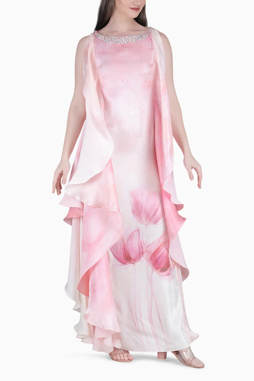 Tulip Layered Flow Dress