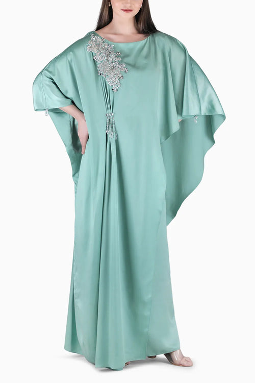 Jade Embellished Kaftan