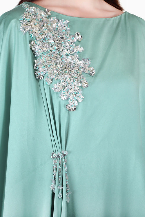 Jade Embellished Kaftan