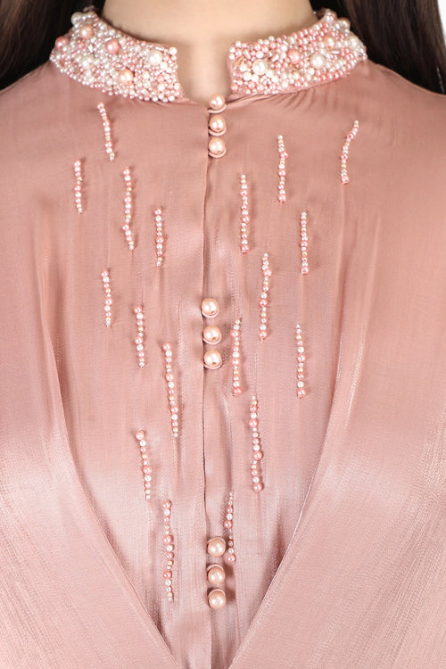 Rose Minimal Kaftan Dress