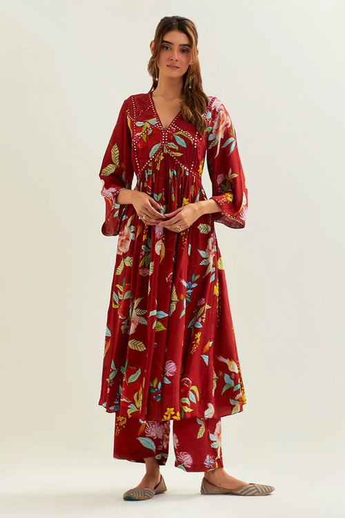 Mago Kali Kurta With Bottom