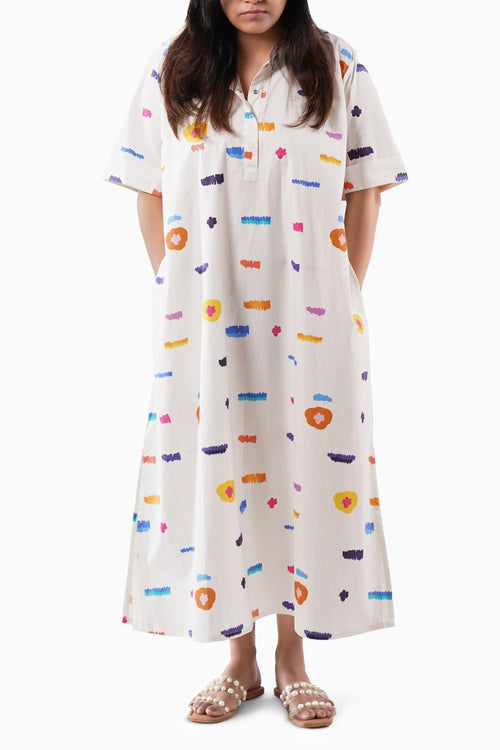 Angie Cotton Midi Dress