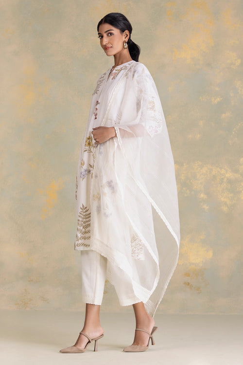 Botanique Off White Kurta Set