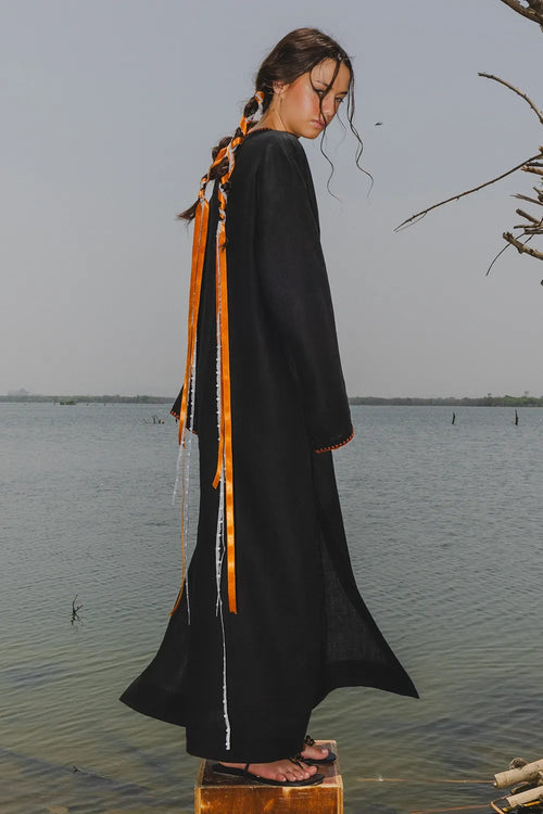 Arlo Black Kaftan