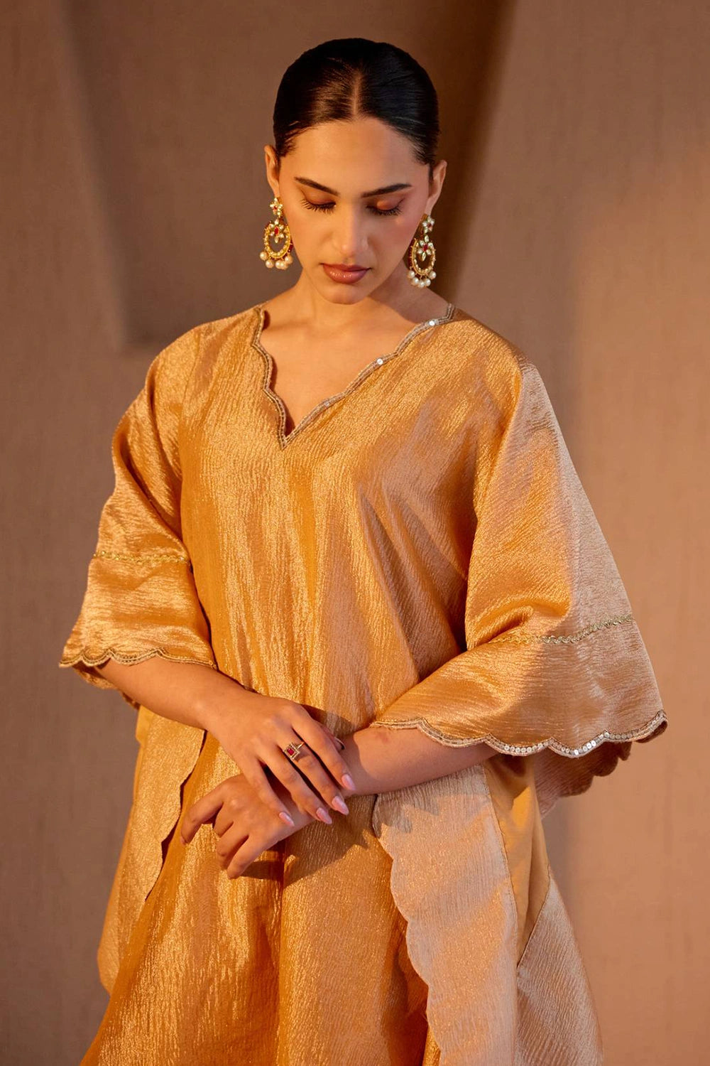 Amber Charm Kaftan With Pants