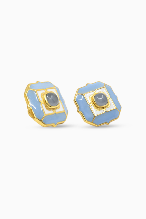 Ripple Blue Breeze Studs
