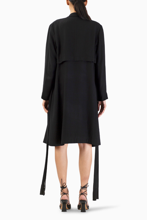 Zero Moon Pashmina Trench Coat