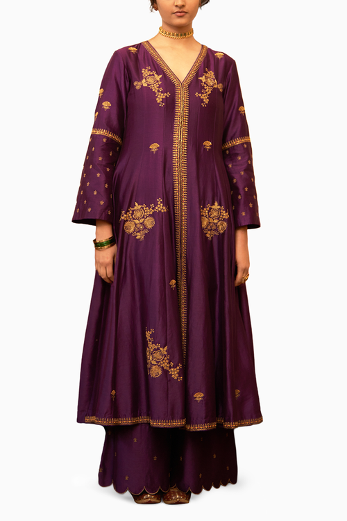 Rani Jamuni Kali Kurta set