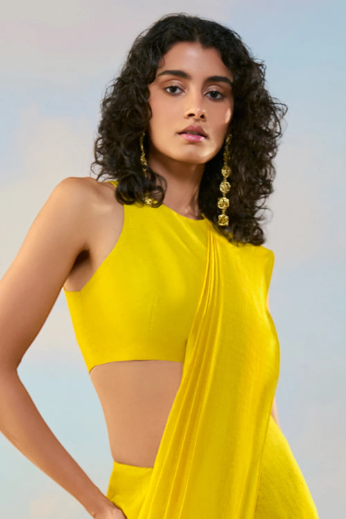 Textured Sleeveless Blouse
