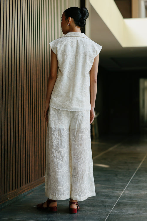 Sway Organza Beadwork Co-ord Set