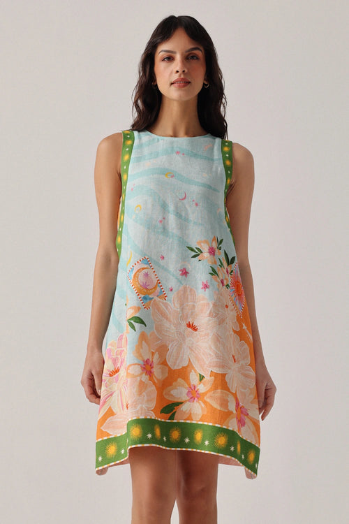 Azure Isles Harper Mini Dress